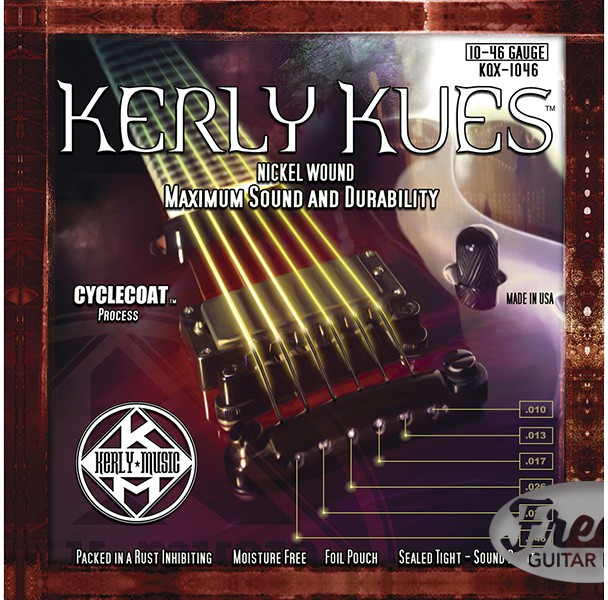 KERLY ELECTRIC STRINGS NICKEL WOUND CYCLECOAT PROCESS